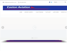 Tablet Screenshot of eastonaviation.com